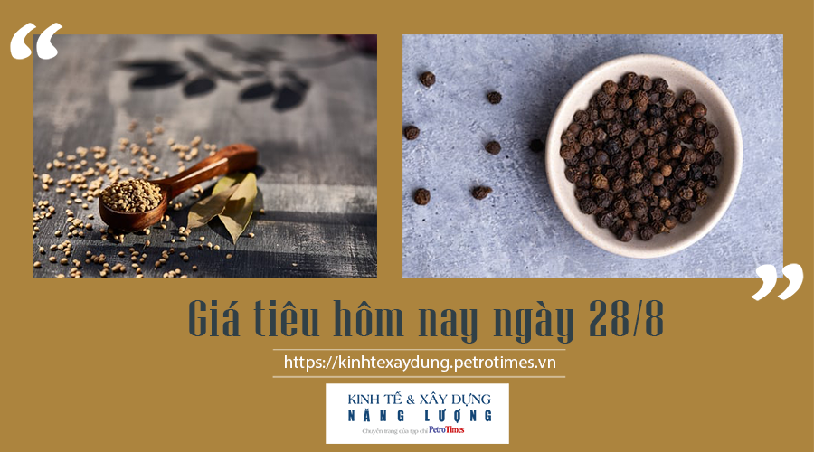 Giá tiêu hôm nay ngày 28/8: Trong nước giảm nhẹ