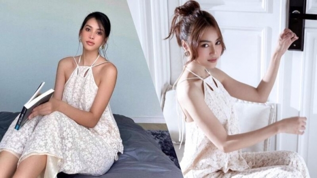 Hoa hậu Tiểu Vy và Ninh Dương Lan Ngọc chung một set đồ liệu có bị hai số phận?