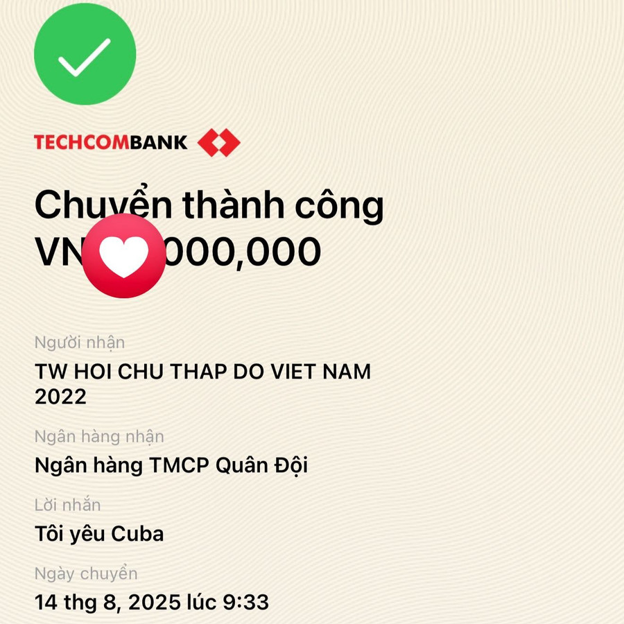 Hòa Minzy, Đức Phúc cùng loạt sao Việt lan tỏa nghĩa tình đến người anh em Cuba