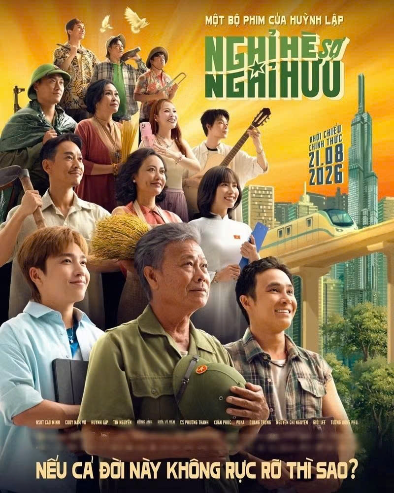 Sau ‘Nhà gia tiên’, Huỳnh Lập có thắng tiếp với ‘Nghỉ hè sợ nghỉ hưu’?