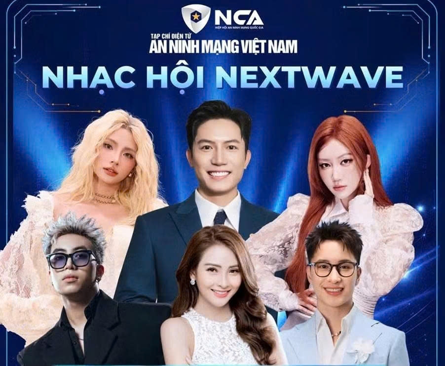 Nhạc hội “NextWave”: Lan tỏa thông điệp an ninh mạng đến giới trẻ