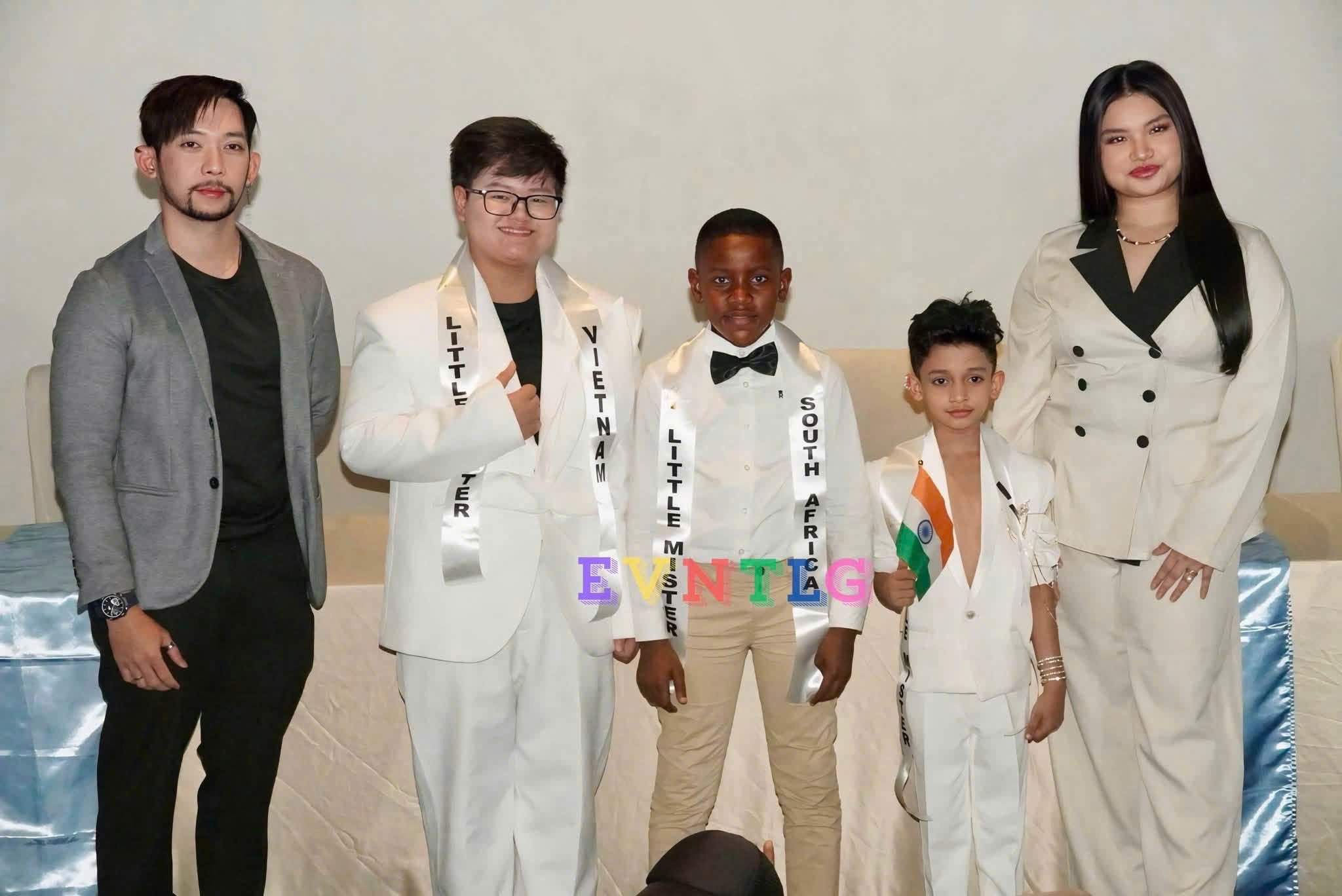 Đoàn Ngọc Gia Bảo nhận sash Việt Nam tại Little Mister Universe 2026