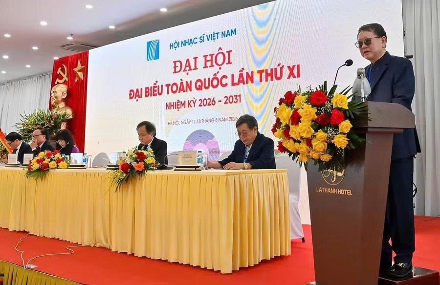 Nhạc sĩ Nguyễn Đức Trịnh đắc cử Chủ tịch Hội Nhạc sĩ Việt Nam khóa XI