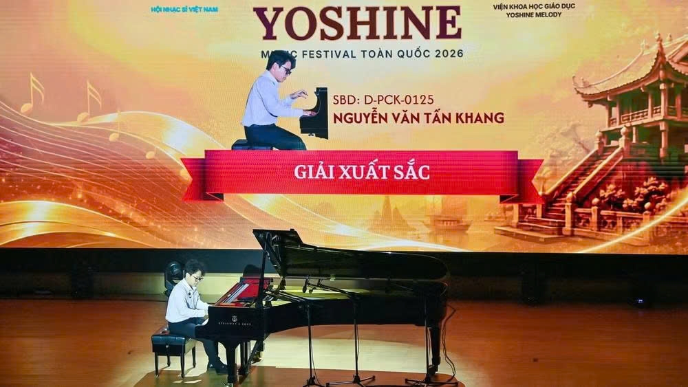 Chắp cánh tài năng âm nhạc trẻ từ Yoshine Music Festival 2026