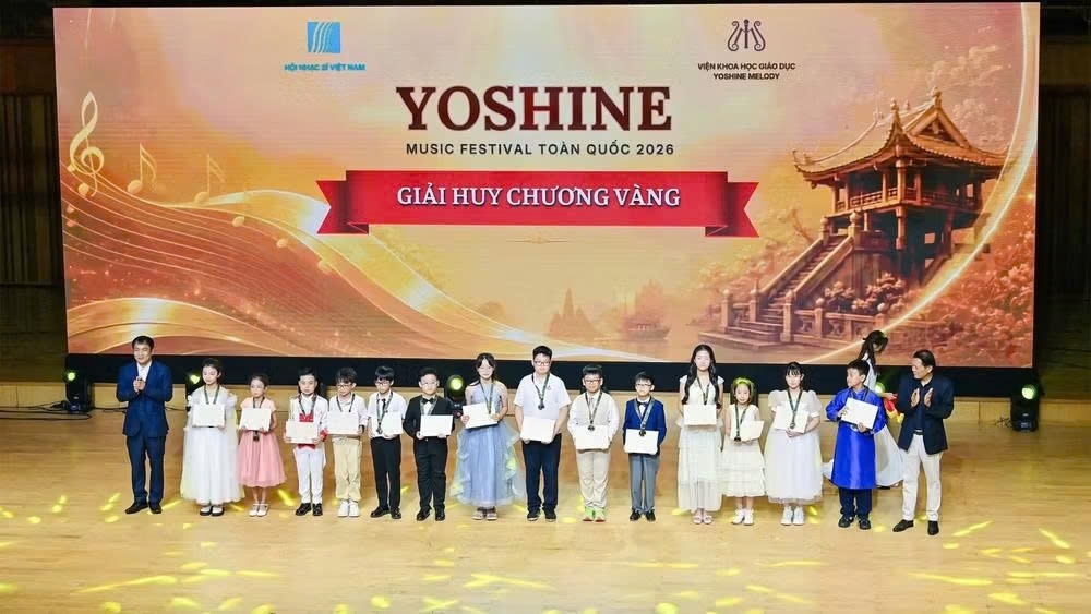 Chắp cánh tài năng âm nhạc trẻ từ Yoshine Music Festival 2026