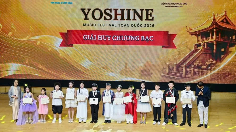 Chắp cánh tài năng âm nhạc trẻ từ Yoshine Music Festival 2026