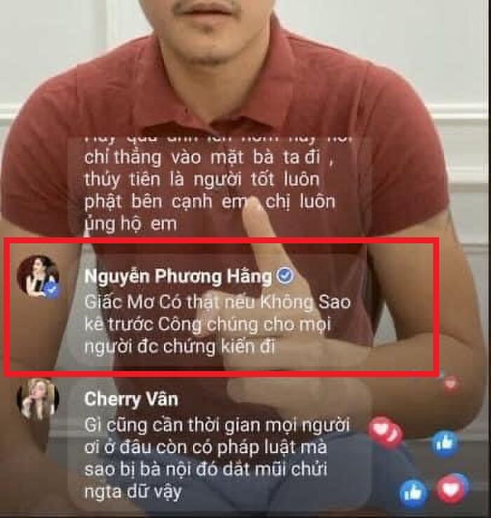 CEO Đại Nam vào xem livestream của Công Vinh, còn để lại bình luận?