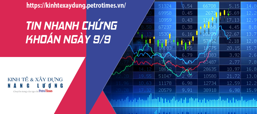 Tin nhanh chứng khoán ngày 9/9: Thị trường hồi phục tốt, VN Index 