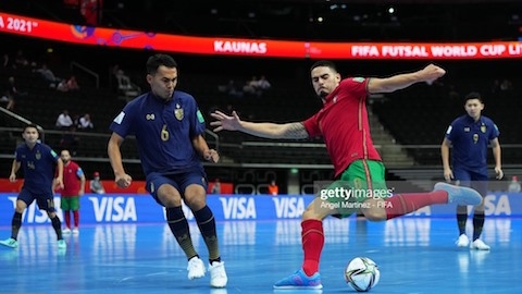 Bảng C Futsal World Cup 2021: Thái Lan suýt tạo bất ngờ trước Bồ Đào Nha