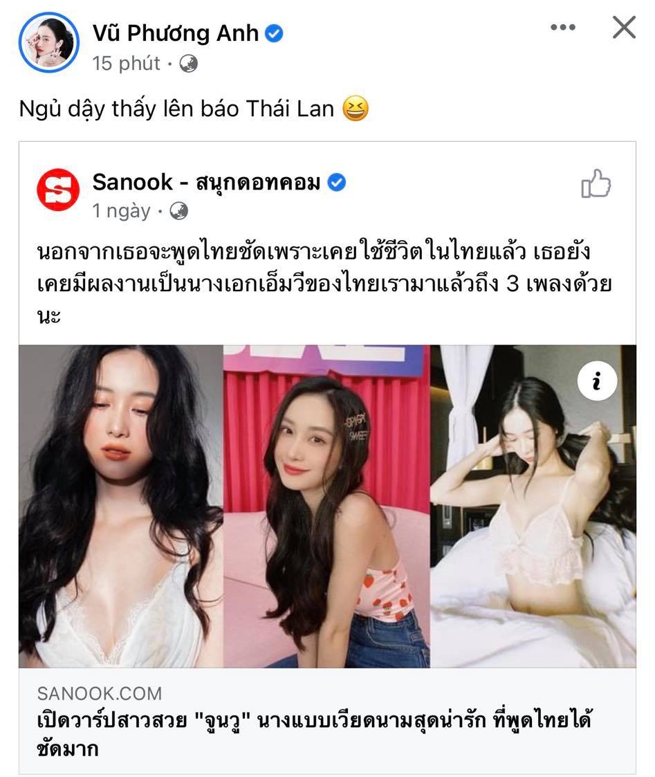 Tin hot giải trí ngày 17/9: Jun Vũ xuất hiện trên tờ báo nổi tiếng Thái Lan