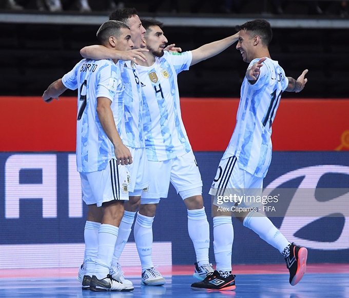 Quật ngã Brazil, Argentina tiến vào chung kết FIFA Futsal World Cup