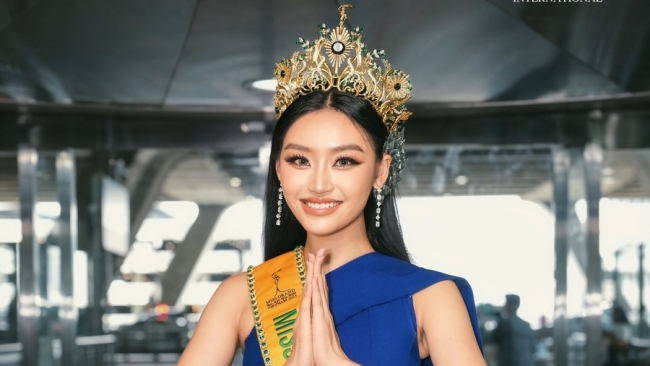 Yến Nhi xuất hiện nổi bật, có tên trong bảng xếp hạng đầu tiên tại Miss Grand International 2025