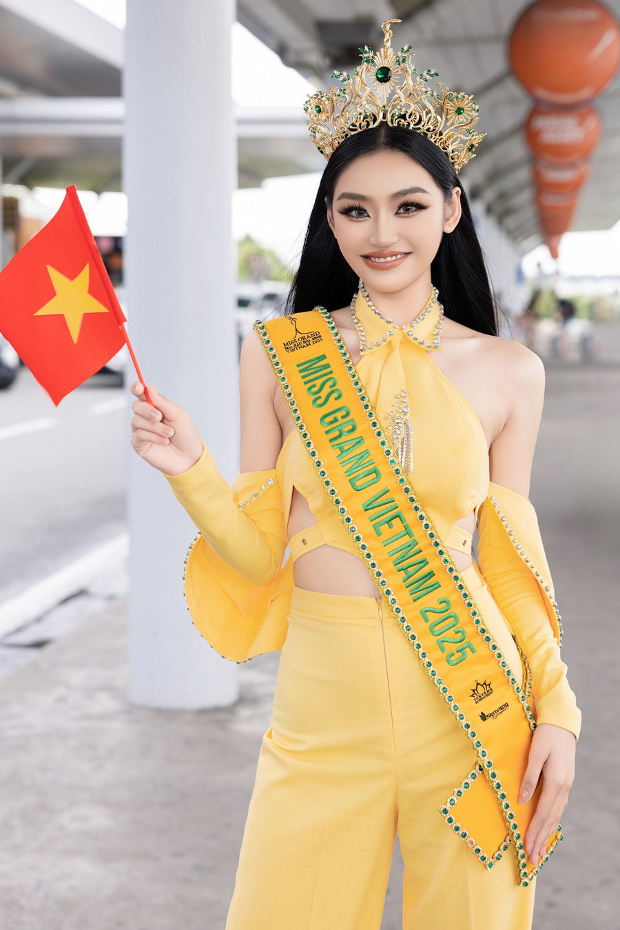 Yến Nhi xuất hiện nổi bật, có tên trong bảng xếp hạng đầu tiên tại Miss Grand International 2025