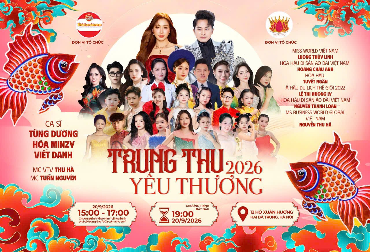 Chia sẻ yêu thương, thắp sáng ước mơ cùng “Trung Thu Yêu Thương” 2026
