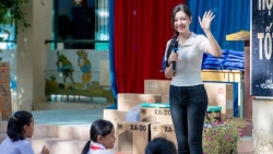 Á hậu Khánh Như khởi động dự án trao máy tính cho trẻ em có hoàn cảnh khó khăn