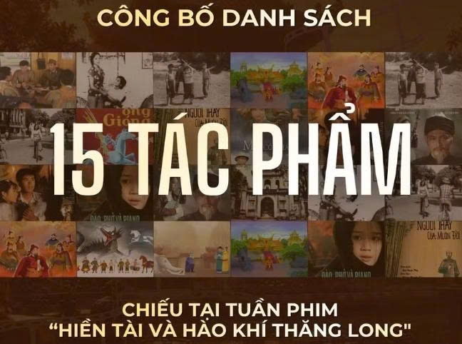 Chiếu miễn phí loạt phim về "Hiền tài và Hào khí Thăng Long" từ 23/9