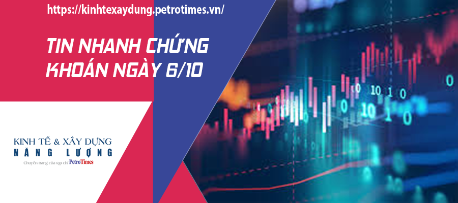Tin nhanh chứng khoán ngày 6/10: Thị trường tiếp tục hồi phục, VN Index chinh phục thành công mốc 1.360 điểm