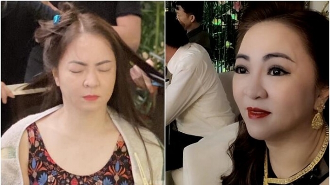 CEO Đại Nam được ê-kíp chăm sóc trước lúc livestream, ảnh mặt mộc với khi makeup khác 'một trời một vực'