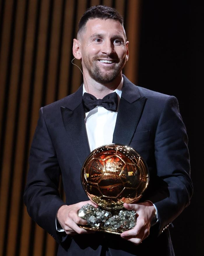 Messi tạo ra nhiều kỷ lục chưa từng c&oacute; khi lần thứ 8 gi&agrave;nh QBV 2023 Ảnh 2