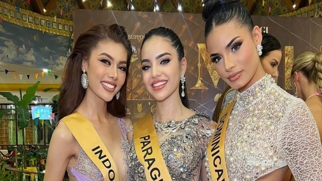 Nhan sắc mỹ nhân tạm dẫn đầu bình chọn ở Miss Grand International