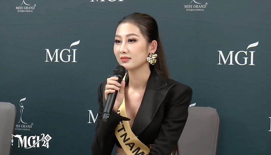 Quế Anh hé lộ nội dung phỏng vấn kín tại Miss Grand International 2024