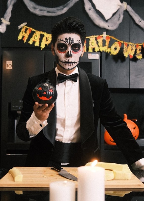 Ảnh hài hước của chồng Ngô Thanh Vân khi hóa trang đón Halloween