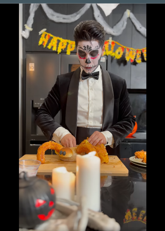 Ảnh hài hước của chồng Ngô Thanh Vân khi hóa trang đón Halloween