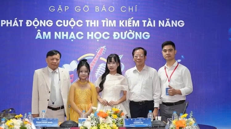 Phát động Cuộc thi "Tìm kiếm Tài năng Âm nhạc Học đường 2026-2027"
