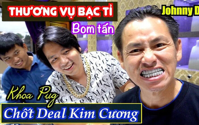 Nghi vấn tình bạn giữa Khoa Pug và tỷ phú kim cương Jonny Đặng đã 'toang'?