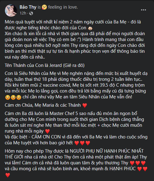 Cuộc sống viên mãn của Bảo Thy: Từ 'Công chúa bong bóng' đến bà mẹ bỉm sữa 'hạnh phúc nhất' showbiz Việt