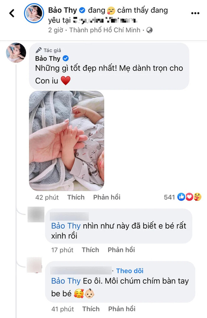 Lần thứ 2 Bảo Thy âm thầm chia sẻ hình ảnh con trai kèm lời nhắn gửi cảm động