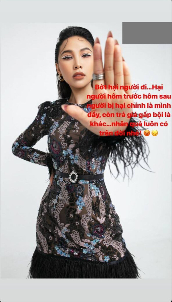 Giữa bão drama, Quỳnh Thư bất ngờ lên tiếng nhắn nhủ ai đó: 'Bớt hại người đi'