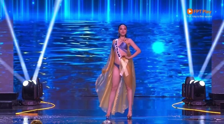 Kỳ Duyên trình diễn bikini cuốn hút tại Miss Universe 2024