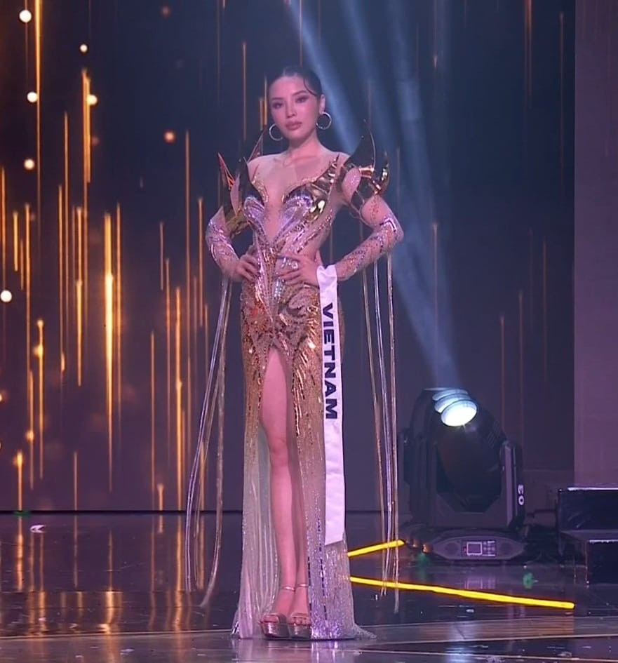 Mãn nhãn phần thi trang phục dạ hội của Kỳ Duyên tại Miss Universe 2024