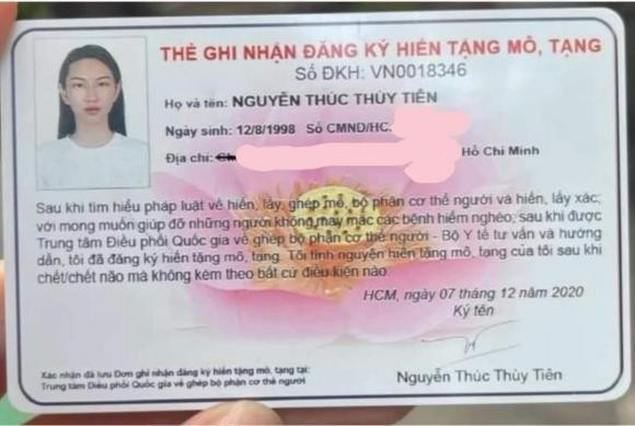 Hoa hậu Phương Khánh cùng loạt người đẹp Việt đăng kí hiến tạng