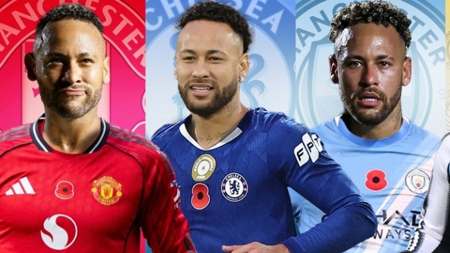 Neymar sắp khoác áo 1 trong 5 ‘ông lớn’ Ngoại hạng Anh?
