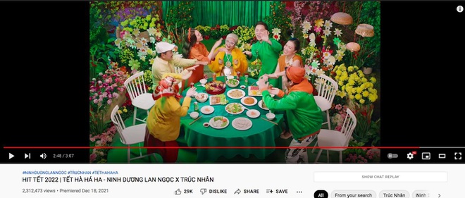Trúc Nhân, Ninh Dương Lan Ngọc lan tỏa 'vũ điệu gật đầu' trong MV Tết