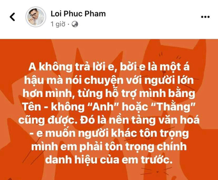 Hoàng Thùy bị nhiếp ảnh gia chỉ trích thái độ 'vô lễ', thiếu nền tảng văn hóa?