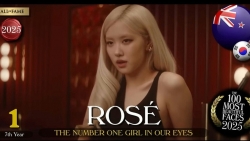 Rosé (BLACKPINK) sở hữu "gương mặt đẹp nhất thế giới" 2025