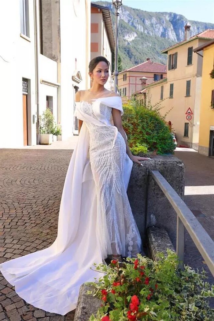 H"Hen Niê diện váy cưới làm rộ nghi vấn sang Châu Âu chụp ảnh cưới