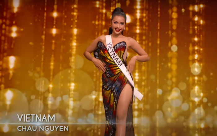 Ngọc Châu "tiễn bay" dàn mỹ nhân Châu Á với son đỏ, chiếm trọn hào quang tại bán kết Miss Universe