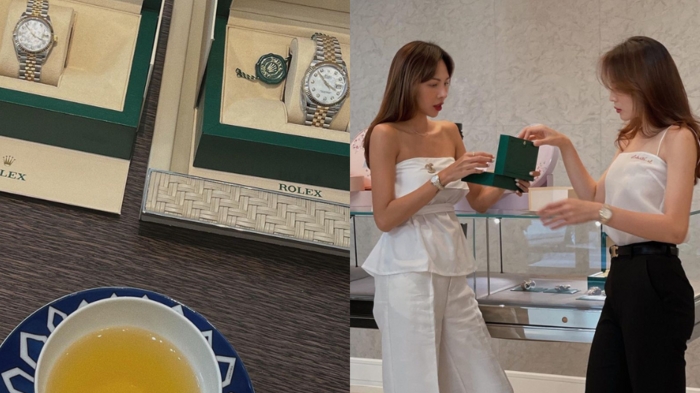 Kỳ Duyên - Minh Triệu chi tiền khủng mua đồng hồ đôi: Netizen ghen tị vì 'tình bể bình'