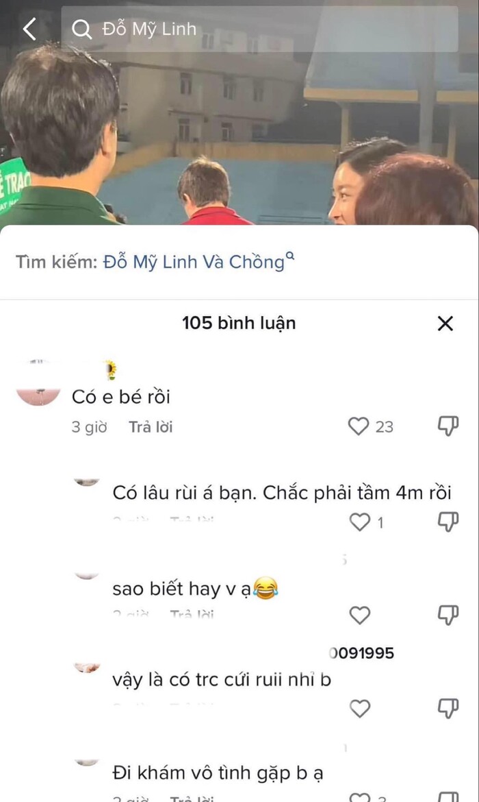 Rộ tin Đỗ Mỹ Linh mang thai con đầu lòng với ông xã sau hai tháng kết hôn