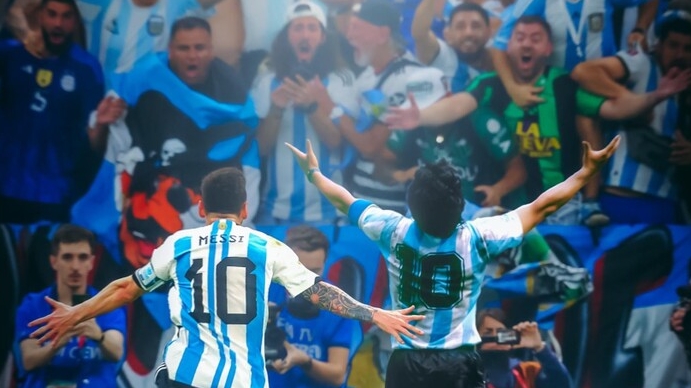Messi vượt qua Maradona, cán mốc 1000 trận và 789 bàn thắng: Ngả mũ trước thiên tài