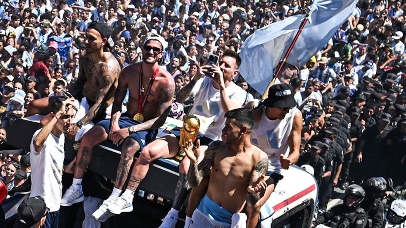Hơn 4 triệu người dự lễ ăn mừng chức vô địch World Cup của Argentina