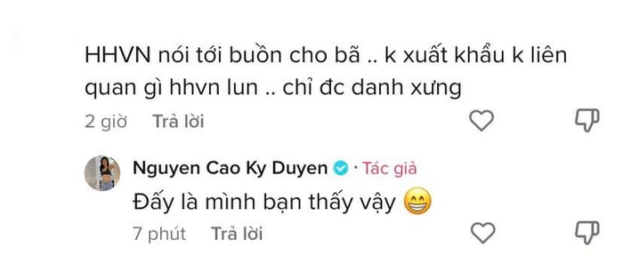 Kỳ Duyên nói gì khi netizen tiếc "chỉ được danh xưng Hoa hậu Việt Nam"