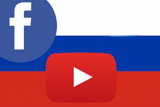 Meta và Youtube đồng loạt chặn truyền thông Nga