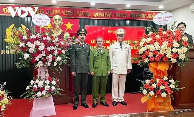 Phó Giám đốc Công an Đà Nẵng giữ chức Phó Cục trưởng An ninh Chính trị nội bộ