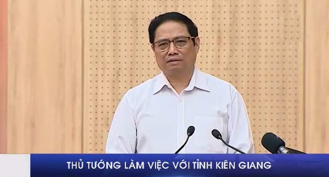 Thủ tướng làm việc với tỉnh Kiên Giang