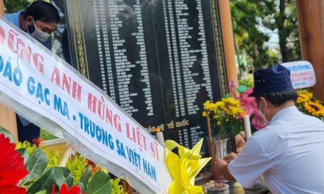 34 năm Gạc Ma: '... Vững bền mãi mãi, Việt Nam'